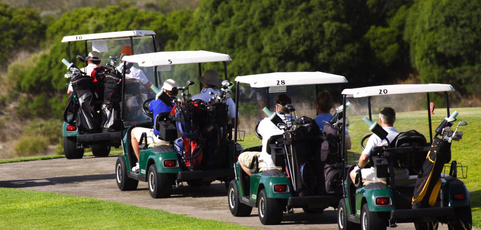 Teeing Up For Veterans Golf Outing